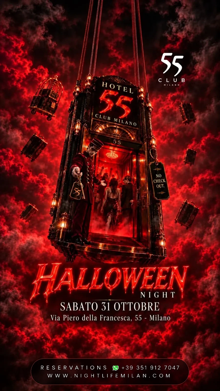 Hotel 55 Club · Halloween Loft Night