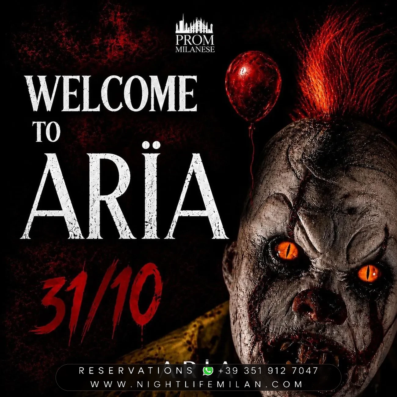 Welcome to Aria · Halloween Special Show